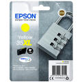 Für Epson WorkForce Pro WF-4740 DTWF:<br/>Epson C13T35944010/35XL Tintenpatrone gelb High-Capacity, 1.900 Seiten 20,3ml für Epson WF-4720 
