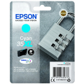 Für Epson WorkForce Pro WF-4720 DWF:<br/>Epson C13T35924010/35XL Tintenpatrone cyan High-Capacity, 1.900 Seiten 20,3ml für Epson WF-4720 