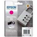 Für Epson WorkForce Pro WF-4730 DTWF:<br/>Epson C13T35834010/35 Tintenpatrone magenta, 650 Seiten 9,1ml für Epson WF-4720 