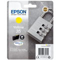 Für Epson WorkForce Pro WF-4725 DWF:<br/>Epson C13T35844010/35 Tintenpatrone gelb, 650 Seiten 9,1ml für Epson WF-4720 