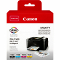 Für Canon Maxify MB 2700 Series:<br/>Canon 9218B006/PGI-1500BKCMY Tintenpatrone MultiPack Bk,C,M,Y 12,4ml + 3x4,5ml VE=4 für Canon MB 2050 
