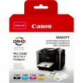 Für Canon Maxify iB 4000 Series:<br/>Canon 9290B006/PGI-2500BKCMY Tintenpatrone MultiPack Bk,C,M,Y 29,1ml + 3 x 9,6ml VE=4 für Canon IB 4050 
