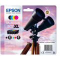 Für Epson Expression Home XP-5150:<br/>Epson C13T02W64010/502XL Tintenpatrone MultiPack Bk,C,M,Y High-Capacity 28,4ml 9,2ml + 3x6,4ml VE=4 für Epson XP 5100 