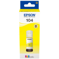 Für Epson EcoTank ET-2721:<br/>Epson C13T00P440/104 Tintenflasche gelb, 7.500 Seiten 65ml für Epson ET-2710 