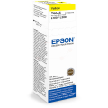 Für Epson EcoTank ET-4500:<br/>Epson C13T66444A/T6644 Tintenflasche gelb, 6.500 Seiten 70ml für Epson L 300 
