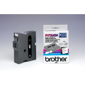 Für Brother P-Touch 7000:<br/>Brother TX-251 DirectLabel schwarz auf weiss 24mm x 15m für Brother P-Touch TX 6-24mm 