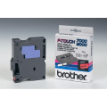 Für Brother P-Touch PC:<br/>Brother TX-431 DirectLabel schwarz auf rot 12mm x 15m für Brother P-Touch TX 6-24mm 