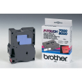Für Brother P-Touch 8000:<br/>Brother TX-451 DirectLabel schwarz auf rot 24mm x 15m für Brother P-Touch TX 6-24mm 