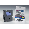 Für Brother P-Touch 7000:<br/>Brother TX-631 DirectLabel schwarz auf gelb 12mm x 15m für Brother P-Touch TX 6-24mm 