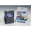 Für Brother P-Touch 7000:<br/>Brother TX-641 DirectLabel schwarz auf gelb 18mm x 15m für Brother P-Touch TX 6-24mm 