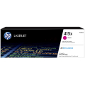 Für HP Color LaserJet Pro MFP M 479 fdw:<br/>HP W2033X/415X Tonerkartusche magenta, 6.000 Seiten ISO/IEC 19798 für HP E 45028/M 454 