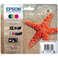 Für Epson Expression Home XP-3105:<br/>Epson C13T03A94010/603XL/603 Tintenpatrone MultiPack Bk,C,M,Y 8,9ml + 3x2,4ml VE=4 für Epson XP 2100 