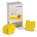 Für Xerox ColorQube 8580 DN:<br/>Xerox 108R00933 Festtinte in Color-Stix gelb Doppelpack, 2x4.400 Seiten VE=2 für Xerox ColorQube 8570 