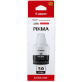 Für Canon Pixma GM 4040:<br/>Canon 3386C001/GI-50PGBK Tintenflasche schwarz, 6.000 Seiten ISO/IEC 19752 170ml für Canon Pixma G 5050/GM 2050 