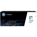 Für HP Color LaserJet Managed E 85055 dn:<br/>HP W2011A/659A Toner-Kit cyan, 13.000 Seiten ISO/IEC 19752 für HP M 776/856 