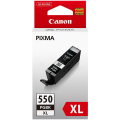 Für Canon Pixma MX 925:<br/>Canon 6431B001/PGI-550PGBKXL Tintenpatrone schwarz High-Capacity pigmentiert, 500 Seiten ISO/IEC 24711 5615 Fotos 22ml für Canon Pixma IP 8700/IX 6850/MG 5450/MG 6350/MX 725 