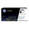 Für HP Color LaserJet Enterprise M 653 dn:<br/>HP CF450A/655A Tonerkartusche schwarz, 12.500 Seiten ISO/IEC 19752 für HP LaserJet M 652/681 