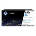 Für HP Color LaserJet Enterprise M 653 Series:<br/>HP CF451A/655A Tonerkartusche cyan, 10.500 Seiten ISO/IEC 19752 für HP LaserJet M 652/681 