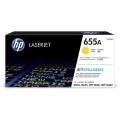 Für HP Color LaserJet Enterprise M 653 dn:<br/>HP CF452A/655A Tonerkartusche gelb, 10.500 Seiten ISO/IEC 19752 für HP LaserJet M 652/681 