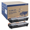 Für Brother HL-5440 D:<br/>Brother TN-3380TWIN Toner-Kit High-Capacity Doppelpack, 2x8.000 Seiten ISO/IEC 19752 VE=2 für Brother HL-5450/6180 