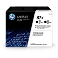 Für HP LaserJet Pro M 501 n:<br/>HP CF287XD/87X Tonerkartusche High-Capacity Doppelpack, 2x18.000 Seiten ISO/IEC 19752 VE=2 für HP LaserJet M 506 