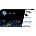 Für HP Color LaserJet Enterprise MFP M 681 f:<br/>HP CF470X/657X Tonerkartusche schwarz, 28.000 Seiten ISO/IEC 19798 für HP LaserJet M 681 