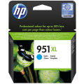 Für HP OfficeJet Pro 8600 Plus e-All-in-One:<br/>HP CN046AE/951XL Tintenpatrone cyan High-Capacity, 1.500 Seiten ISO/IEC 24711 24ml für HP OfficeJet Pro 8100/8610/8620 
