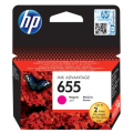 Für HP DeskJet Ink Advantage 3525:<br/>HP CZ111AE/655 Druckkopfpatrone magenta, 600 Seiten ISO/IEC 24711 für HP DeskJet 3525 